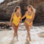 Annadiva Swim Mango Paradise Badeanzug Yellow