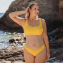 Annadiva Swim Mango Paradise Bralette Bikini Oberteil Yellow