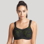 Panache Voorgevormde Sport BH Black Lime