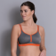 Anita Active Performance Sport BH Anthracite/Fiesta