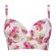 Annadiva Swim Poppies Longline Bikini Oberteil Golden Flower