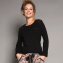 Charlie Choe Eat Sleep Dance Repeat Pyjamashirt Zwart