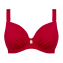 Annadiva Swim Rouge Vorgeformtes Balconette Bikini Oberteil Rouge