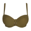 PrimaDonna Swim Sahara Trägerlose Bikini Oberteil Olive