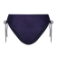 Cyell Bademode Satin Navy Verstellbare Hohe Bikini Hose