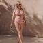 Annadiva Swim Seventies High Waist Bikini Hose Blush