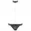 Aubade Boîte à Désir String Met Parelketting Black