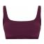 Annadiva Swim Smocky Bralette Bikini Oberteil Berry