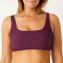 Annadiva Swim Smocky Bralette Bikini Oberteil Berry