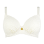 Annadiva Swim Smocky Vorgeformtes Balconette Bikini Oberteil Off White