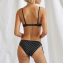 Watercult Soul Spots Verstellbare Bikini Hose Black Oat