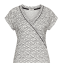 Cyell Sleepwear Spring Retreat Nachthemd Met Overslag Dark Navy