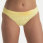 Cyell Bademode Sunny Vibes Bikini Hose mit Plissee Falten Aspen Gold