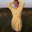 Cyell Sleepwear Velvet Badjas Lemonade