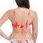 Freya Swim Wild Flower Voorgevormde Bandeau Bikinitop Flame