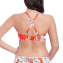 Freya Swim Wild Flower Voorgevormde Bandeau Bikinitop Flame