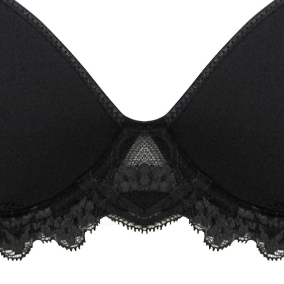 Simone Perele Amour voorgevormde beugel BH antraciet