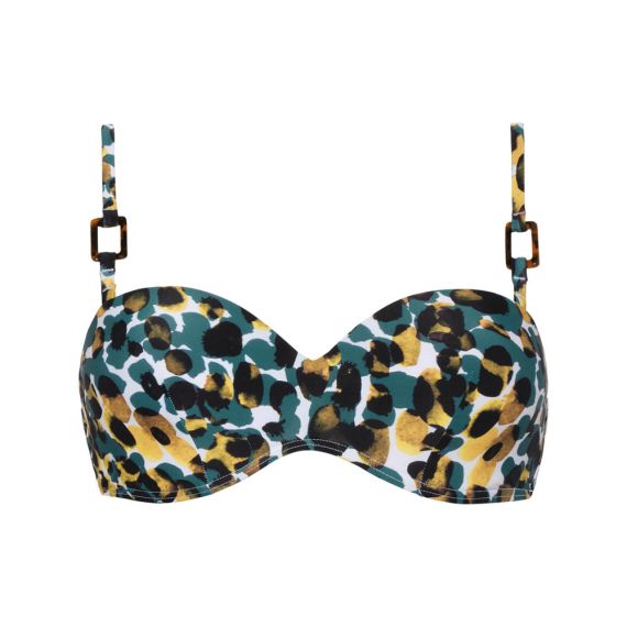 Mystic Animal Bandeau Bikinioberteil