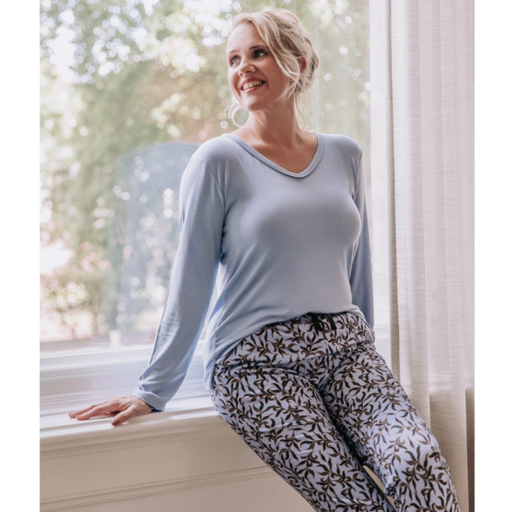 Essenza Bette Juliette Pyjama Hose Lavender Annadiva