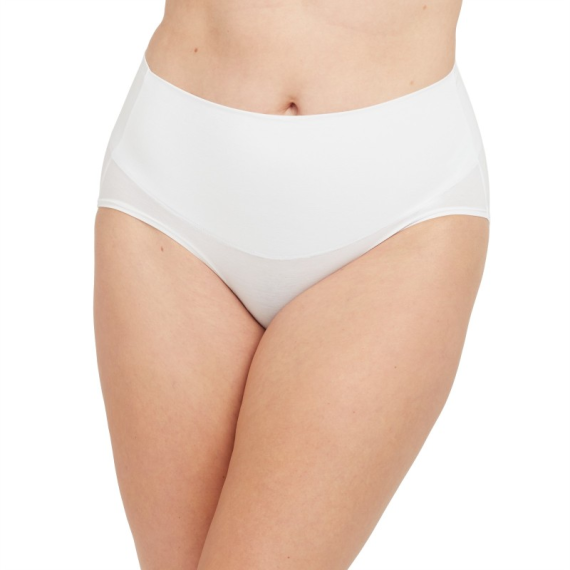 White spanx slip top