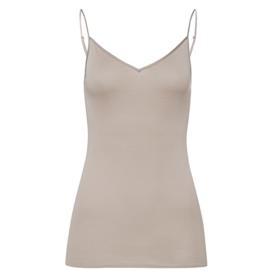 Cotton Seamless Top mit Spaghetti Trägern