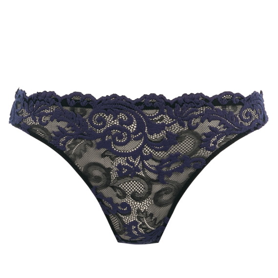 Wacoal Instant Icon String Black Eclipse 