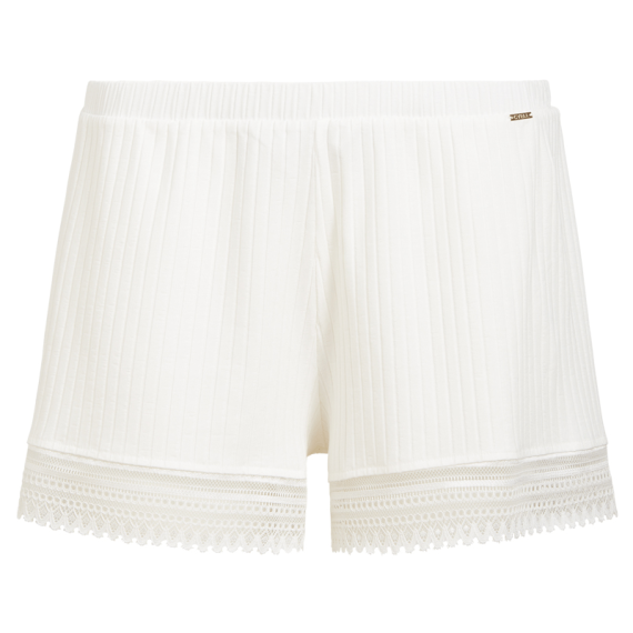 Silky Rib Kurze Schlafanzughose