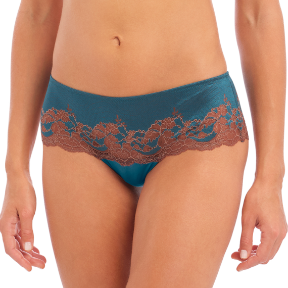 Wacoal Lace Affair String Coral Blue