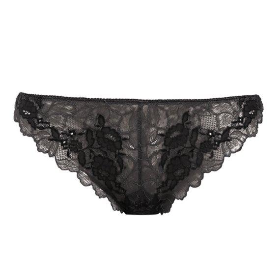 Wacoal Lace Perfection String Charcoal