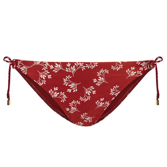 Little Leaves Bikini Hose mit Seitlichen Bändern