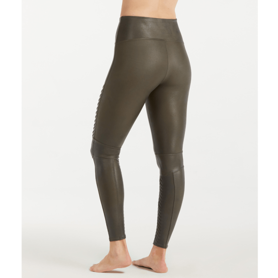 Spanx Look At Me Now Moto Korrigerende Legging Gunmetal Annadiva