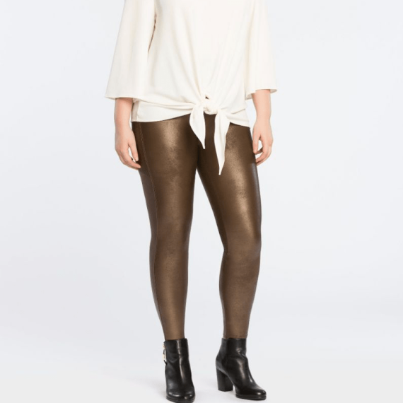 Spanx bronze leggings top