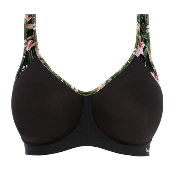 Freya Sport Sonic Vorgefrormter Sport BH mit Spacer Cups Jungle Black