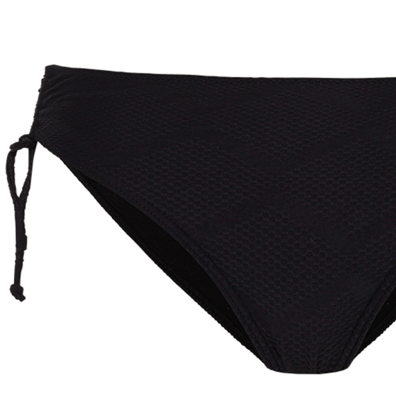 Cyell Texture Hoog Verstelbaar Bikinibroekje Black