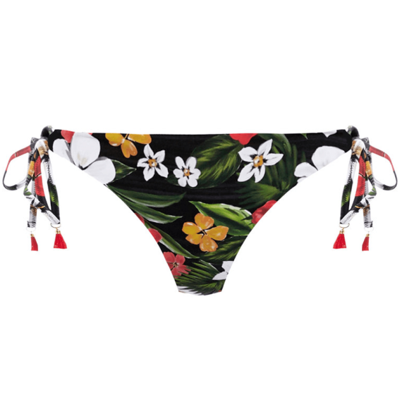 Tiki Bar Bikinihose mit seitlichen Bändern