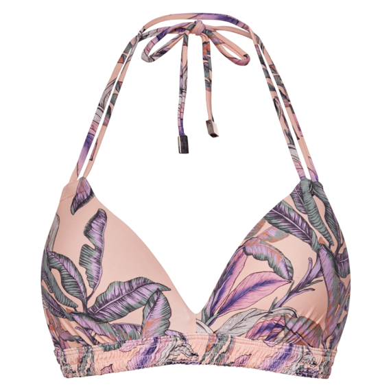 Tropical Blush Padded Triangle Bikini Oberteil