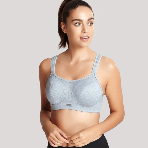 Panache Sport Vorgeformter Sport-BH Grey Marl 