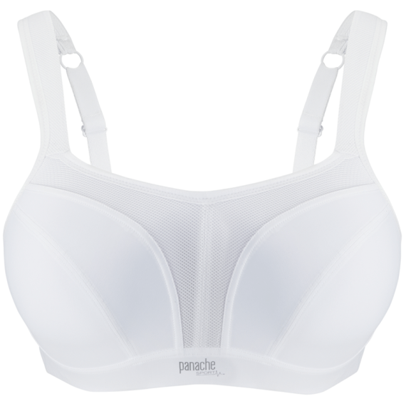 Panache Voorgevormde Sport BH Wit