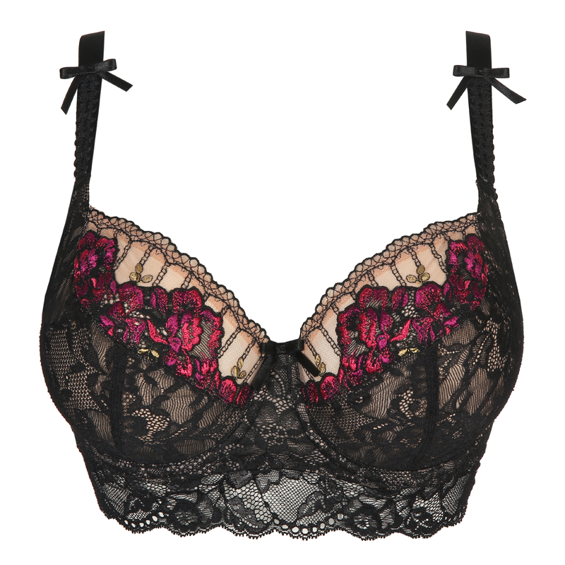 PrimaDonna Pleasanton Longline BH Schwarz Annadiva